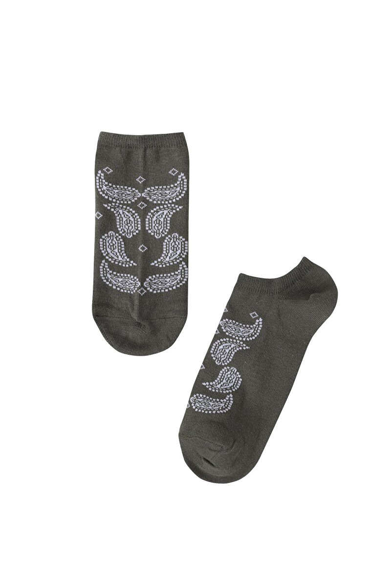 Imagine a Sosete De Barbati Kaki Modern Fit  Cl1063005