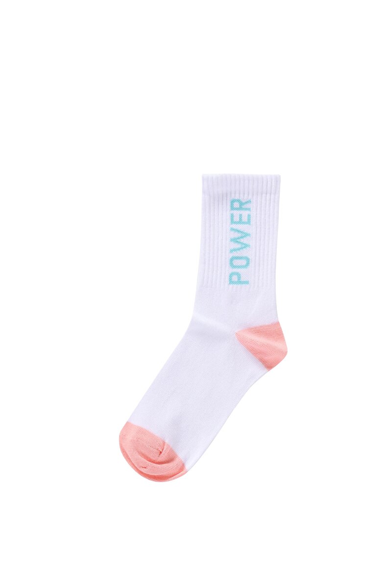 Imagine a Sosete De Dama Alb Modern Fit  Cl1063008