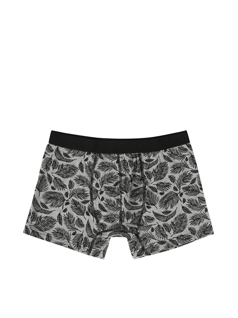 Imagine a Boxer Gri Pentru Bărbați Modern Fit