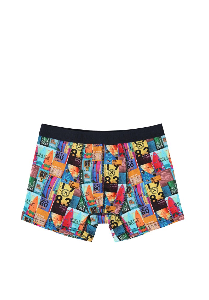 Imagine a Boxer Multicolor Pentru Bărbați Modern Fit