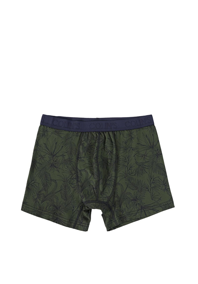 Imagine a Boxer Verde Pentru Bărbați Modern Fit