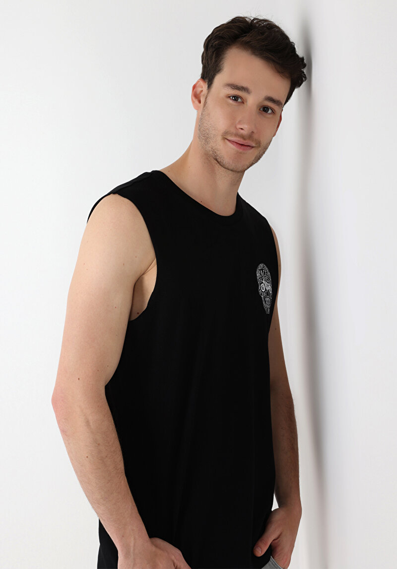 Imagine a Maiou De Barbati Negru Regular Fit  Cl1053832