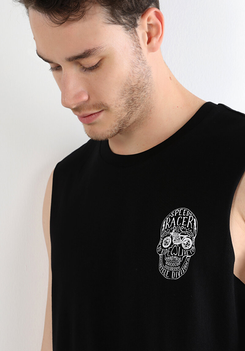 Imagine a Maiou De Barbati Negru Regular Fit  Cl1053832