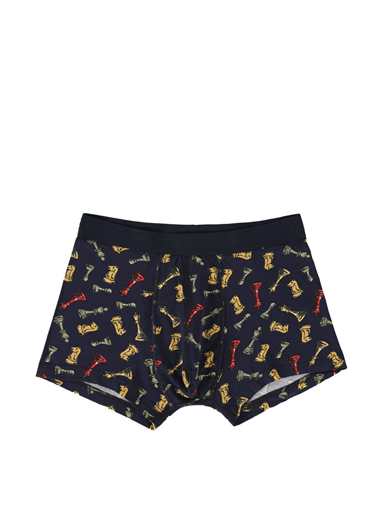 Imagine a Lenjerie Intima De Barbati Albastru Marin Modern Fit  Cl1063069