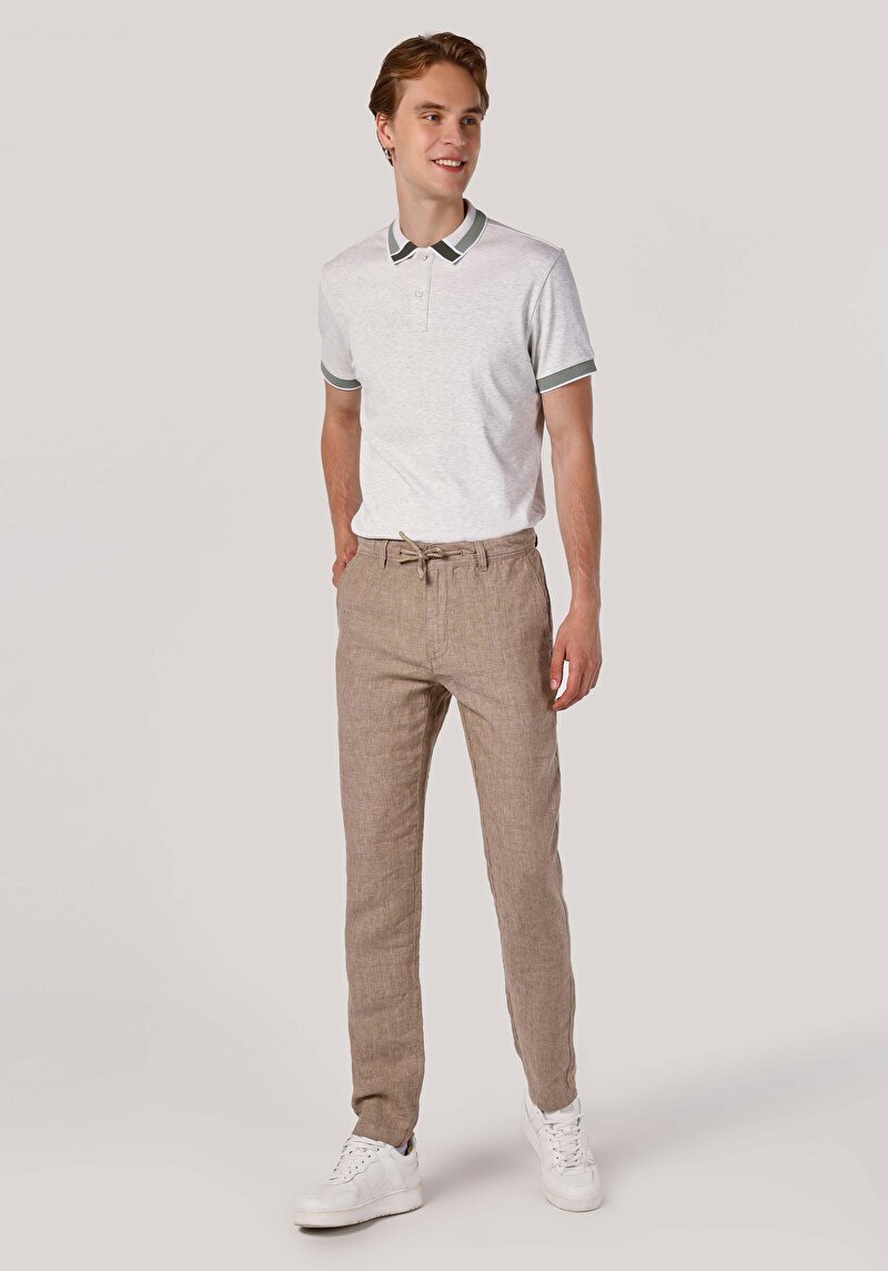 Imagine a Pantaloni De Barbati Maro Regular Fit Cl1063619