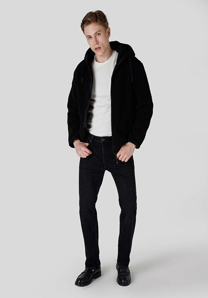 Imagine a Jacheta De Barbati Negru Regular Fit Cl1065583