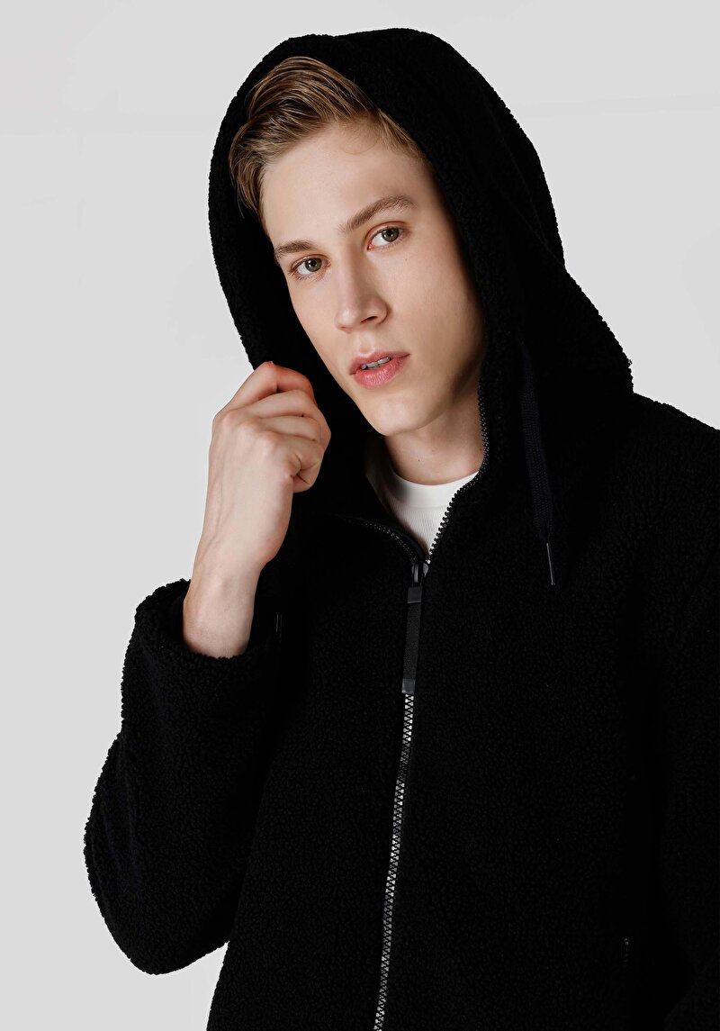 Afișați detalii pentru Jacheta De Barbati Negru Regular Fit  Cl1065583