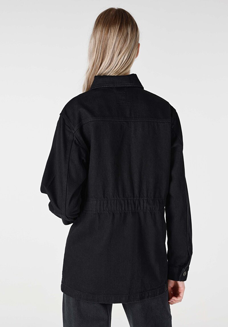 Imagine a Jacheta De Dama Negru Regular Fit Cl1065546