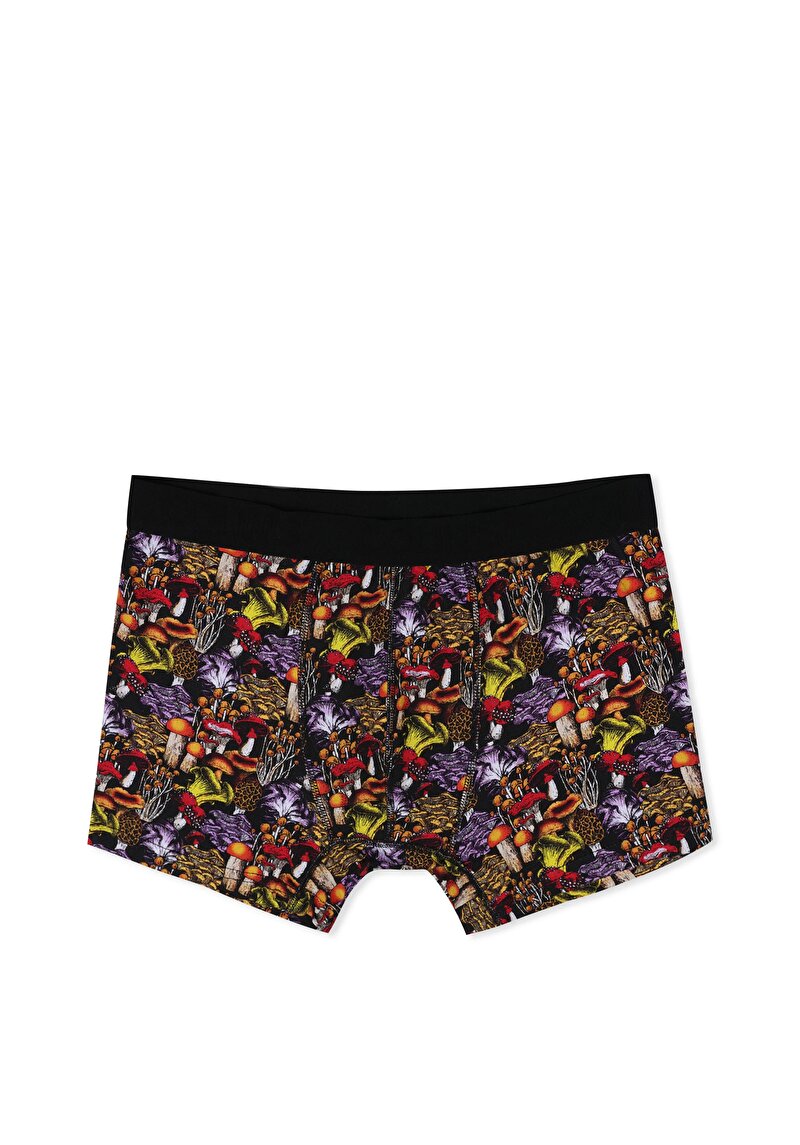 Imagine a Boxer Multicolor Pentru Bărbați Cu İmprimare Modernă