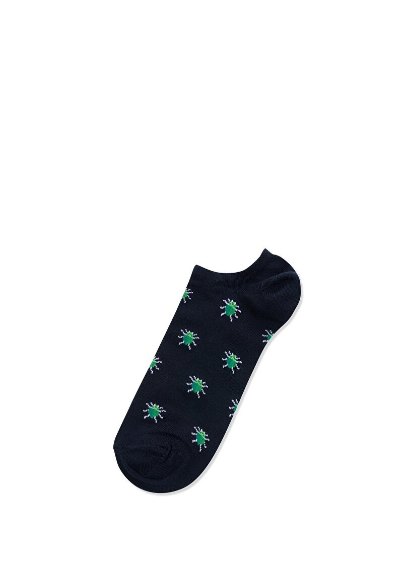 Imagine a Sosete De Barbati Albastru Marin Modern Fit  Cl1065452