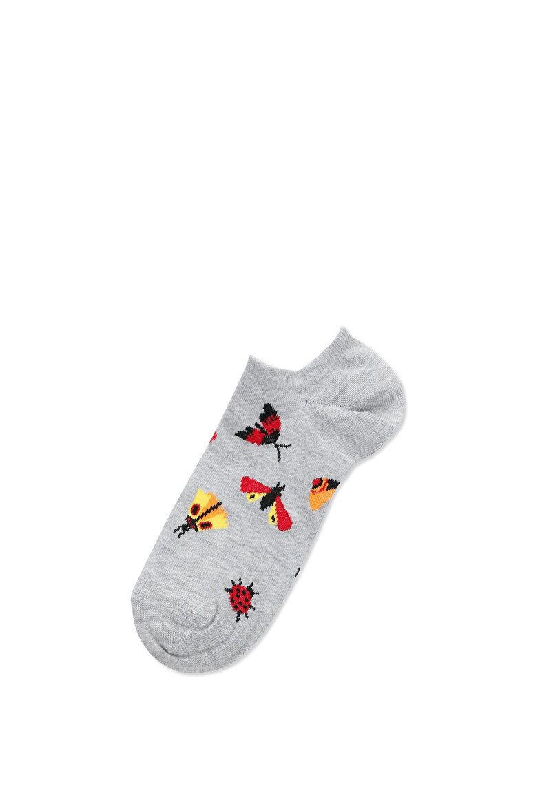 Imagine a Sosete De Dama Gri Modern Fit  Cl1065504