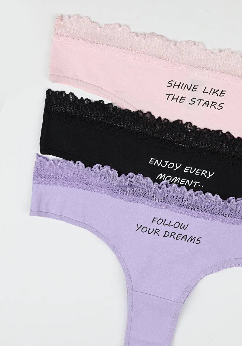 Imagine a Lenjerie Intima De Dama Multicolor Comfort Fit Cl1065391