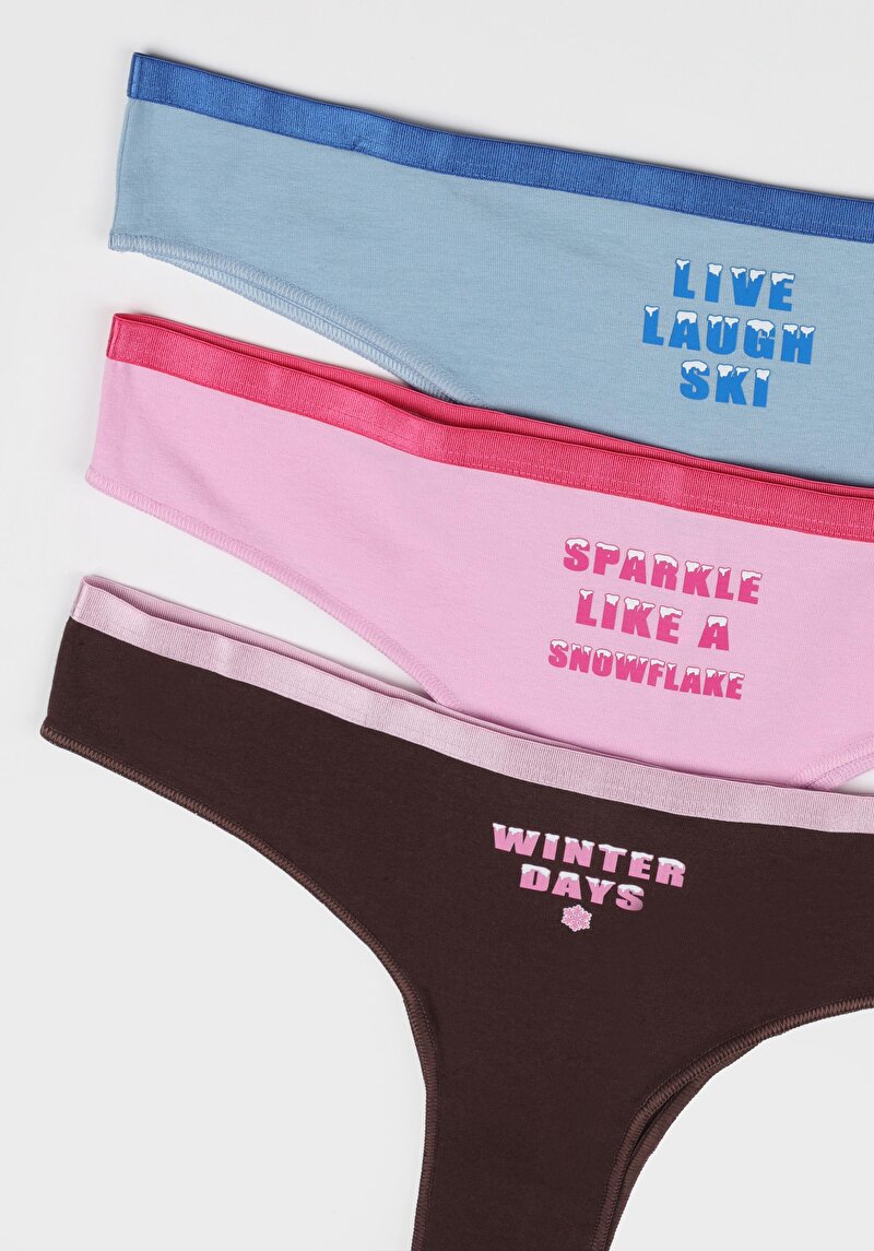 Imagine a Lenjerie Intima De Dama Multicolor Comfort Fit Cl1065393