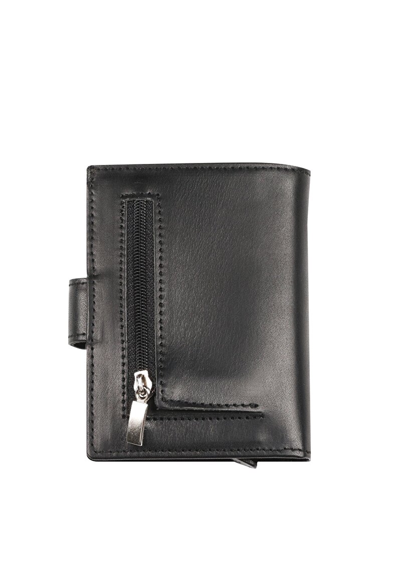 Afișați detalii pentru Portofel De Barbati Negru Modern Fit  Cl1065566