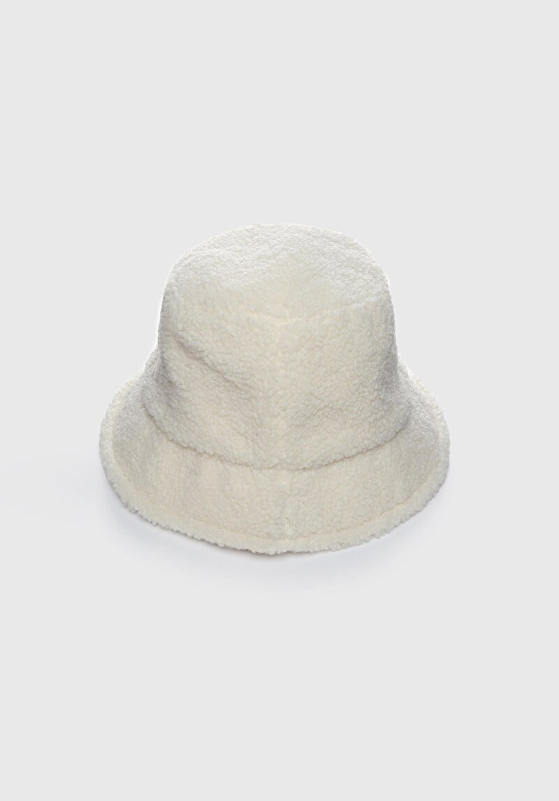 Imagine a Pălărie Ecru Pentru Femei