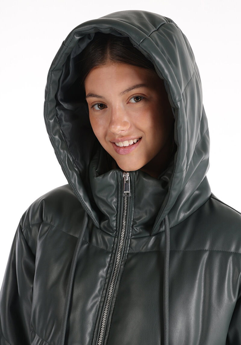 Afișați detalii pentru Jacheta De Dama Kaki Regular Fit  Cl1064975