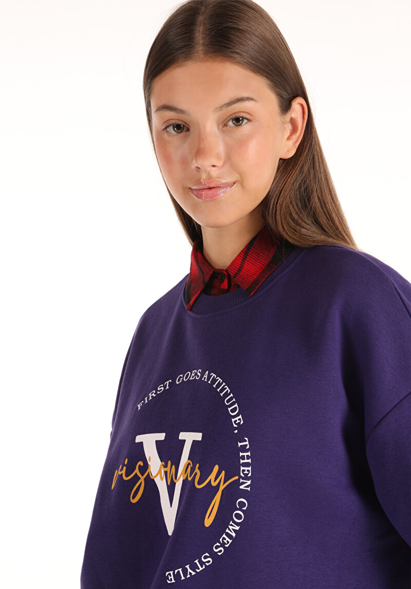 Afișați detalii pentru Hanorac / Bluza De Dama Mov Comfort Fit  Cl1065082