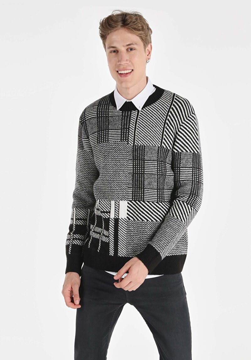 Imagine a Pulover De Barbati Negru Cl1065744