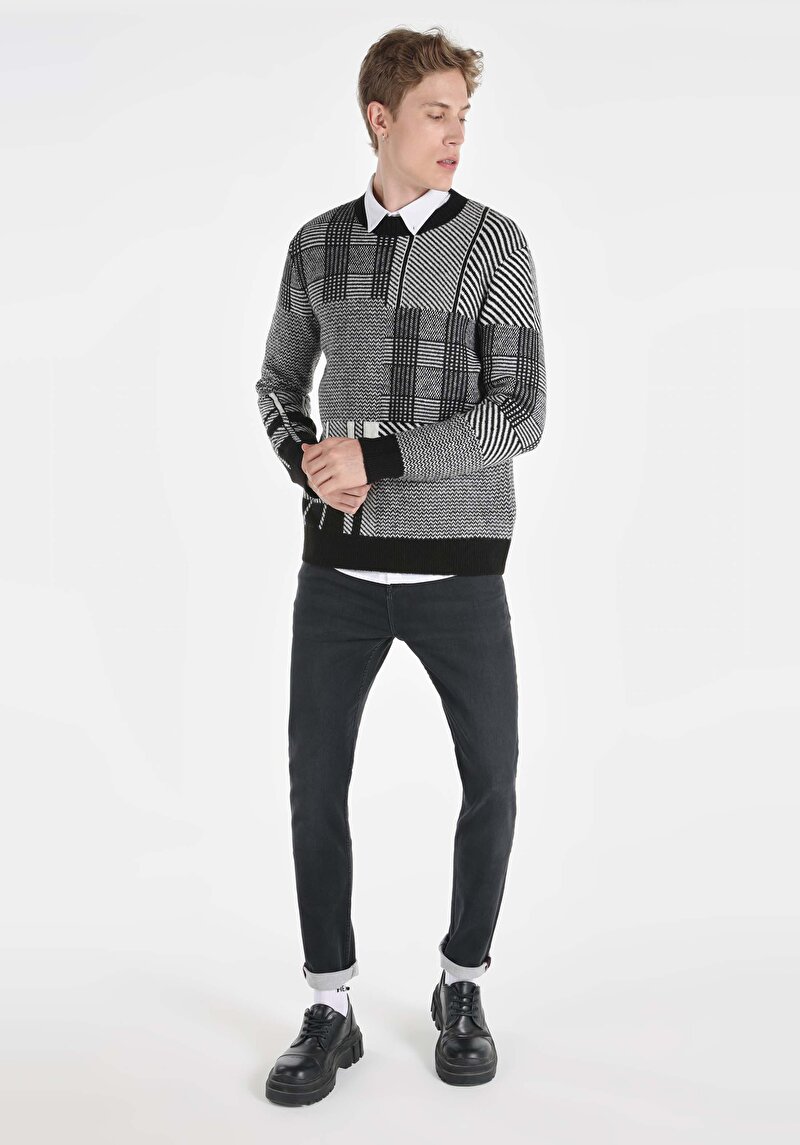 Imagine a Pulover De Barbati Negru Cl1065744