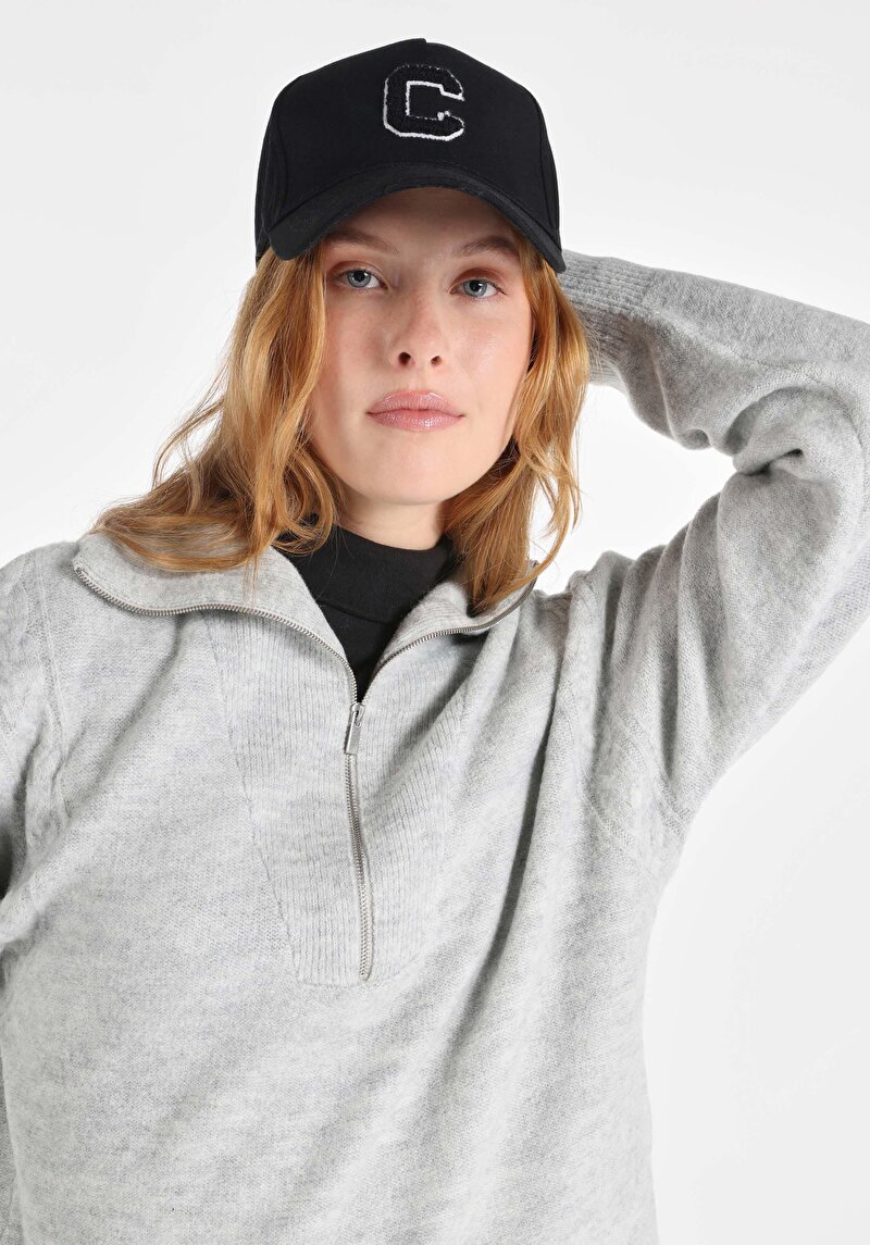 Afișați detalii pentru Pulover De Dama Gri   Cl1065983