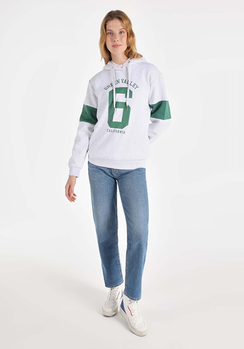 Imagine a Hanorac / Bluza De Dama Gri Cl1066038