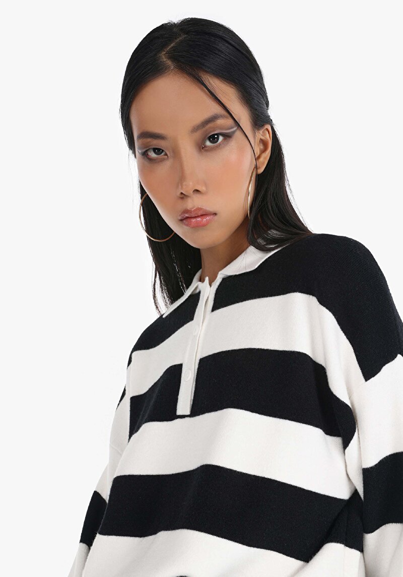 Afișați detalii pentru Pulover De Dama Alb Regular Fit  Cl1065251