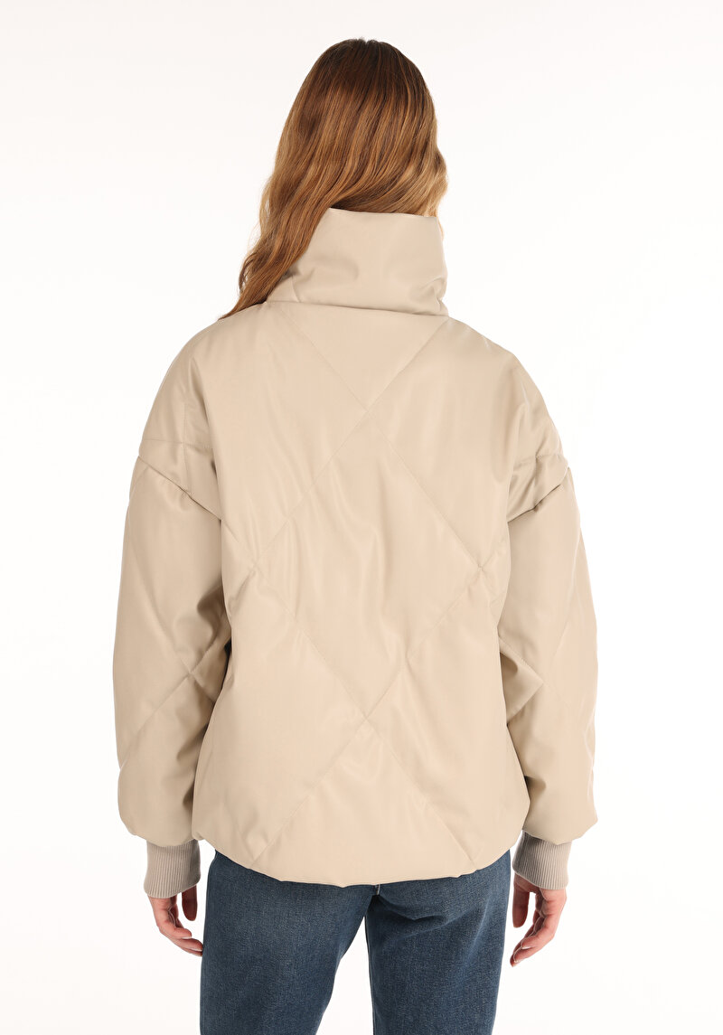 Imagine a Jacheta De Dama Bej Regular Fit Cl1064974