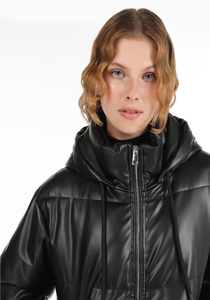 Afișați detalii pentru Jacheta De Dama Negru Regular Fit  Cl1064975