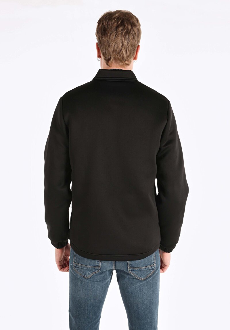 Imagine a Jacheta De Barbati Negru Regular Fit Cl1065207