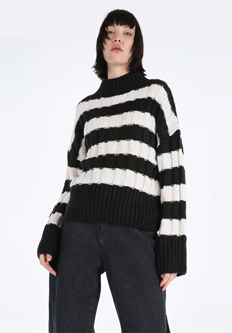 Imagine a Pulover De Dama Negru Cl1065967