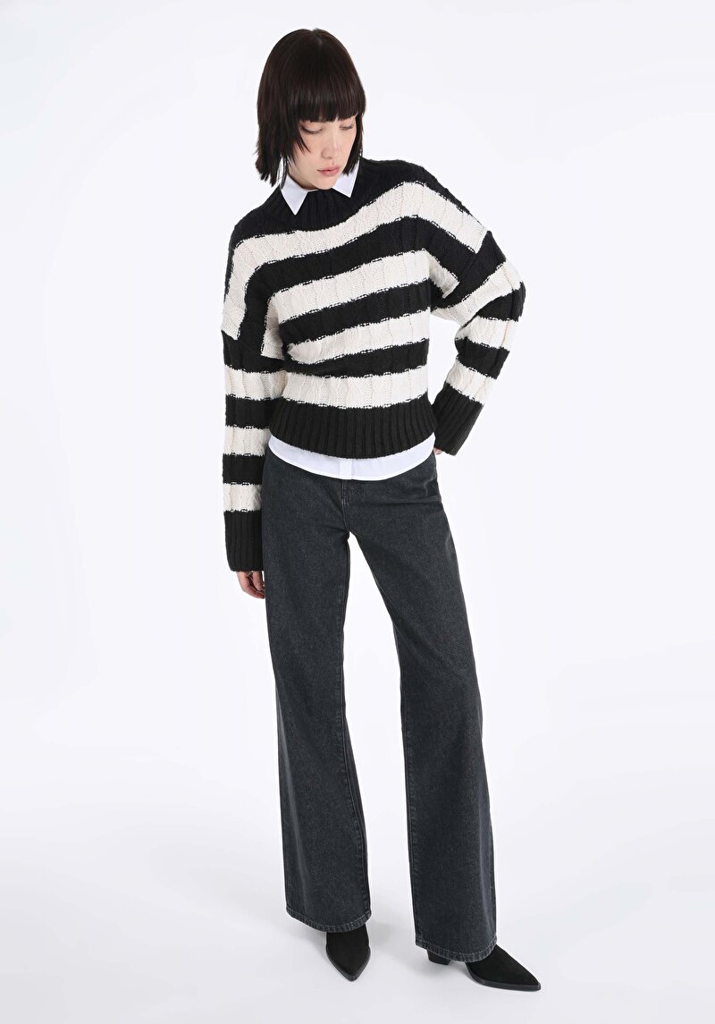 Imagine a Pulover De Dama Negru Cl1065967