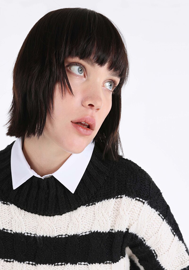 Afișați detalii pentru Pulover De Dama Negru   Cl1065967