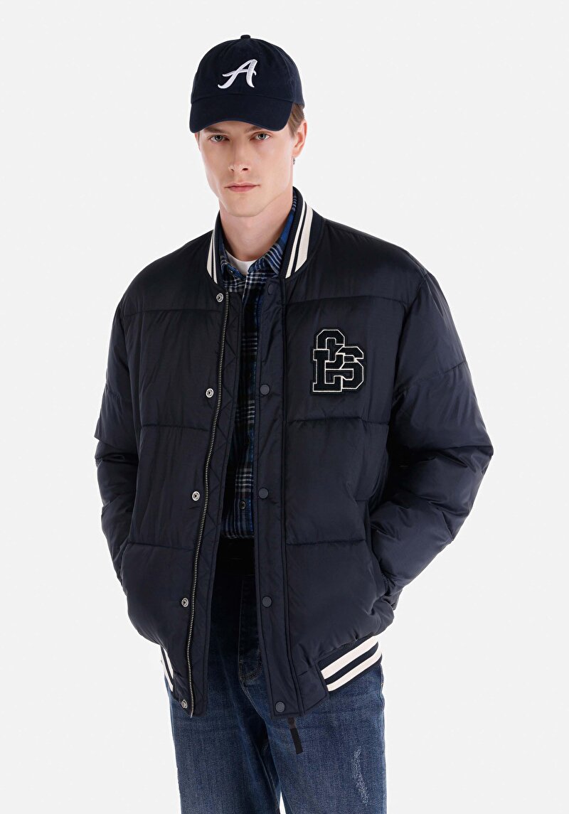 Imagine a Jacheta De Barbati Albastru Marin Regular Fit Cl1064945