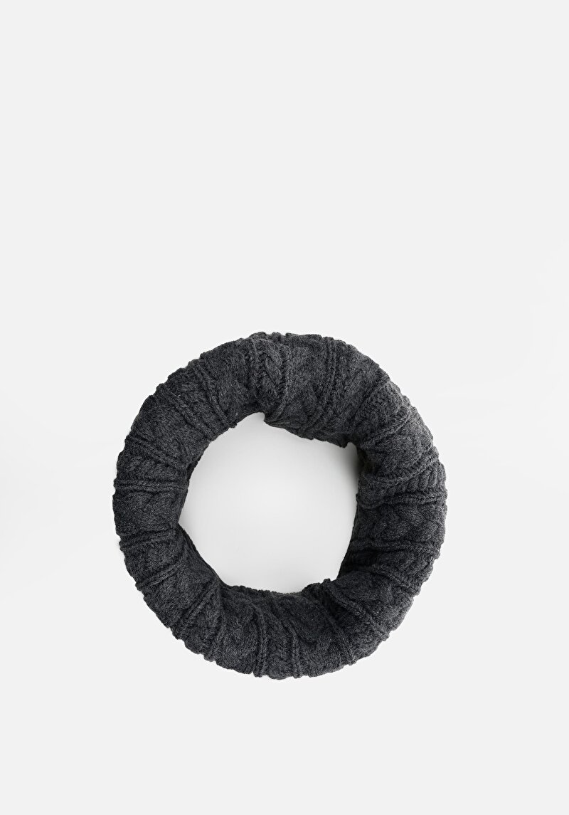 Afișați detalii pentru Eșarfă Antracit Pentru Bărbați