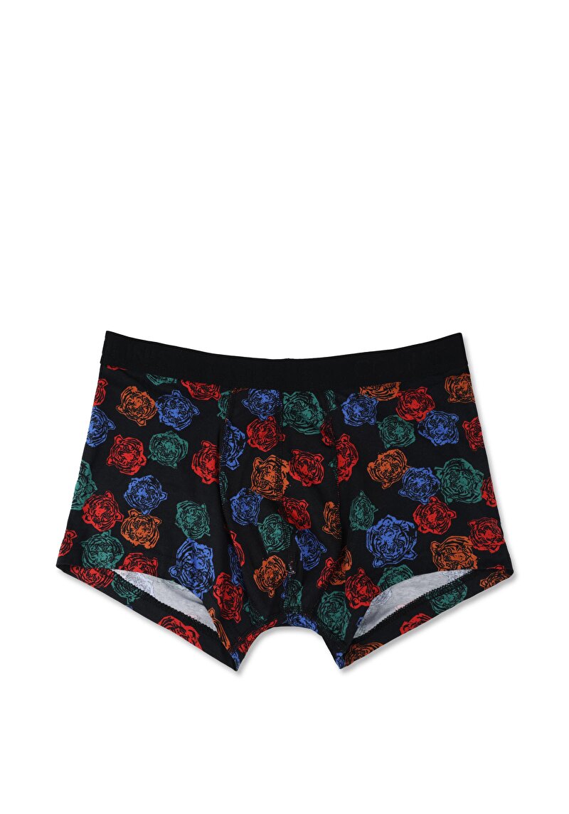 Imagine a Boxer Multicolor Pentru Bărbați Cu İmprimare Modernă