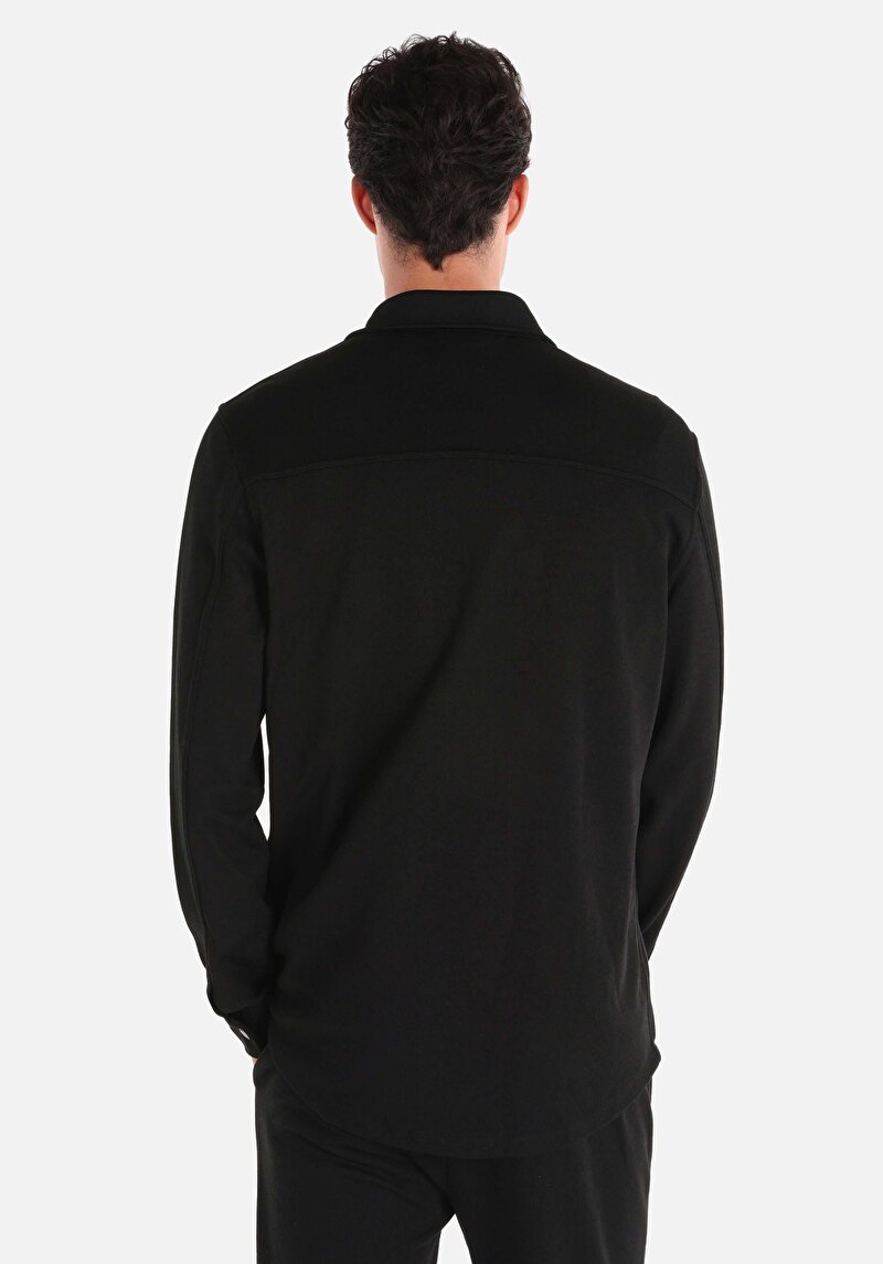 Imagine a Jacheta De Barbati Negru Slim Fit  Cl1065205