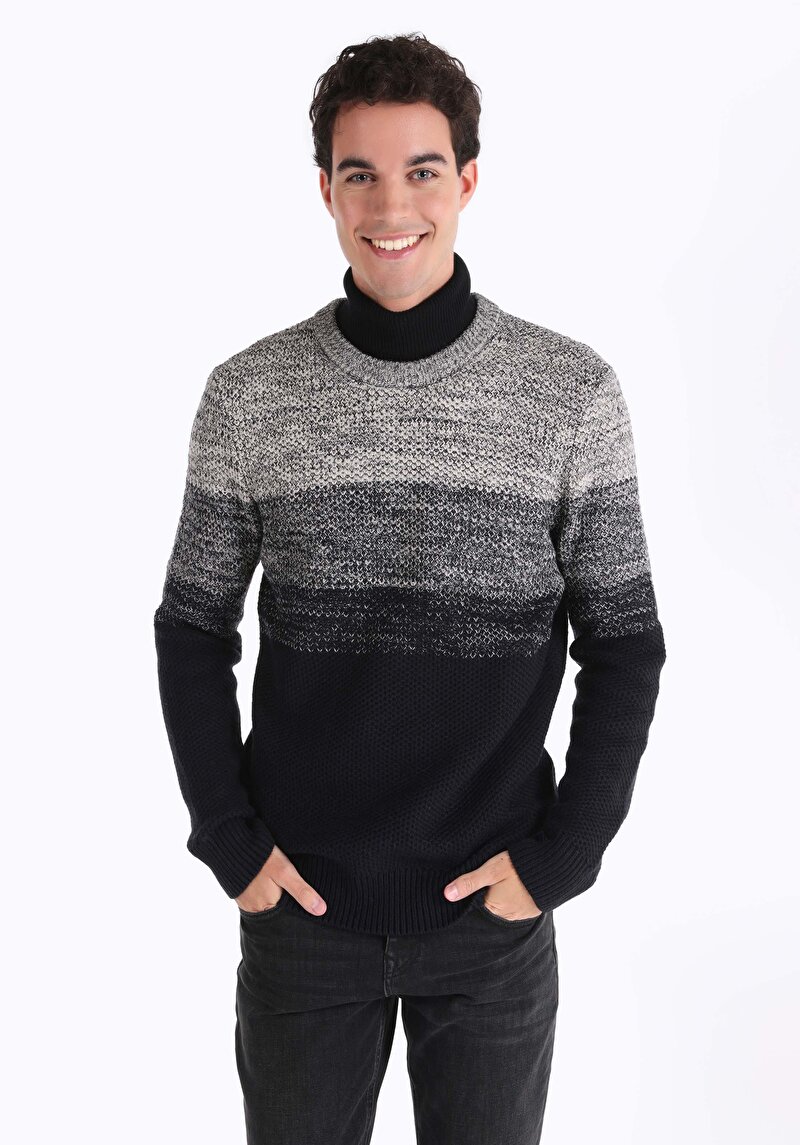 Imagine a Pulover De Barbati Albastru Marin Cl1066045