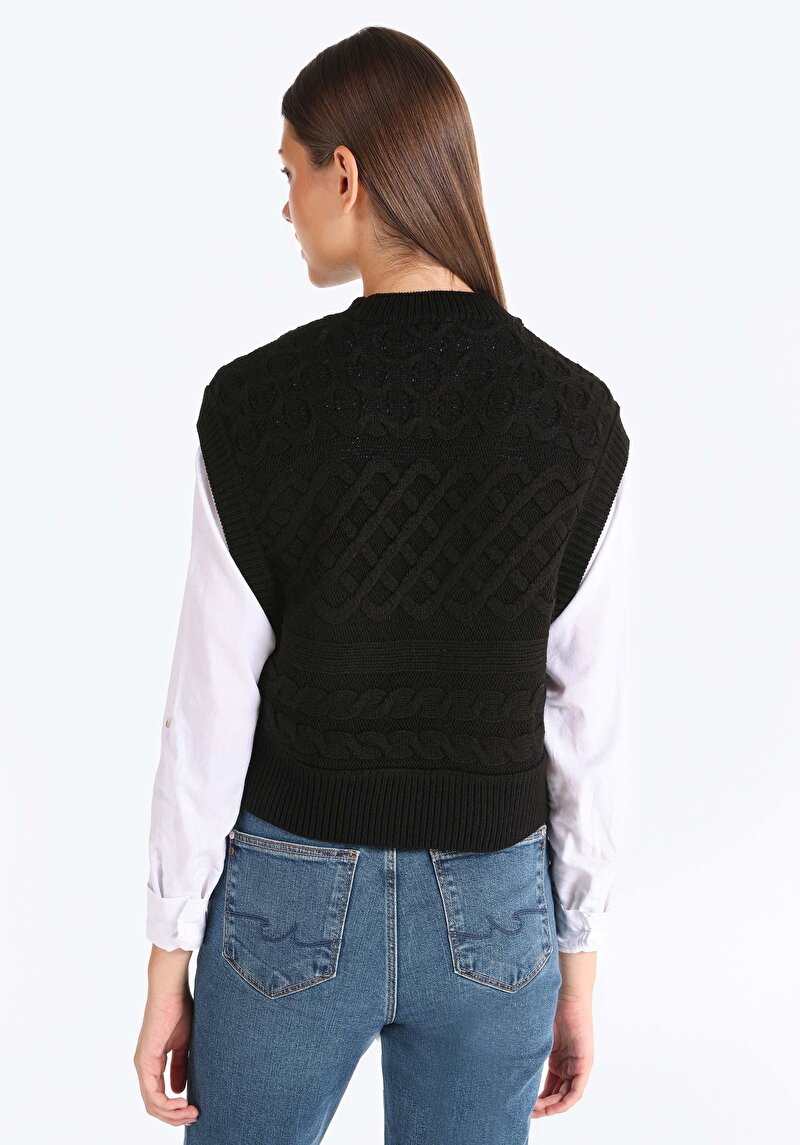 Imagine a Pulover De Dama Negru Cl1065969