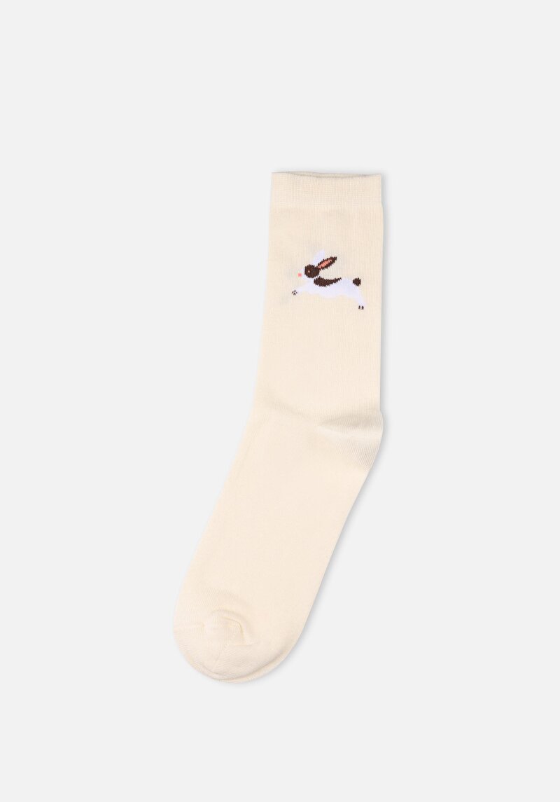 Imagine a Sosete De Dama Ecru Modern Fit  Cl1065992