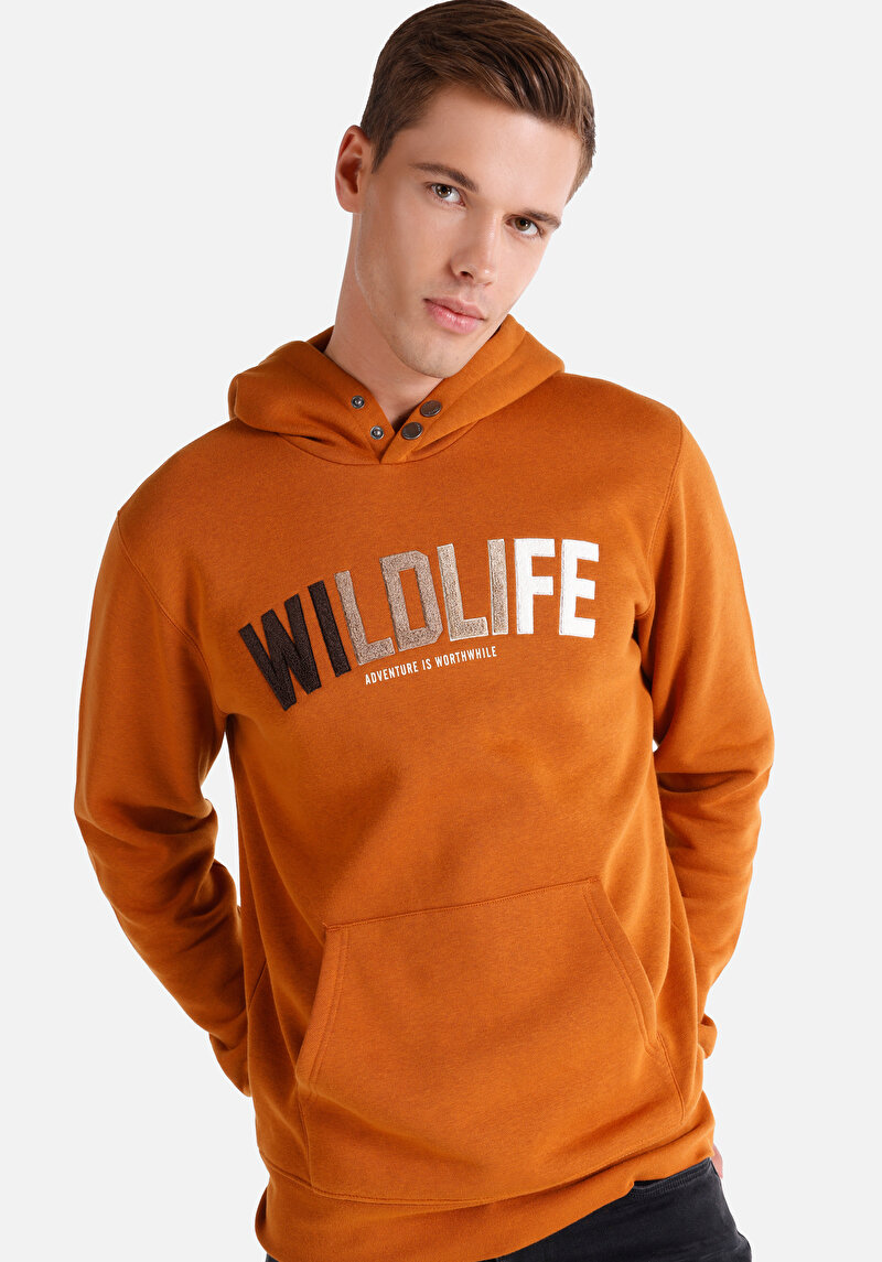 Afișați detalii pentru Hanorac Camel Pentru Bărbați Regular Fit