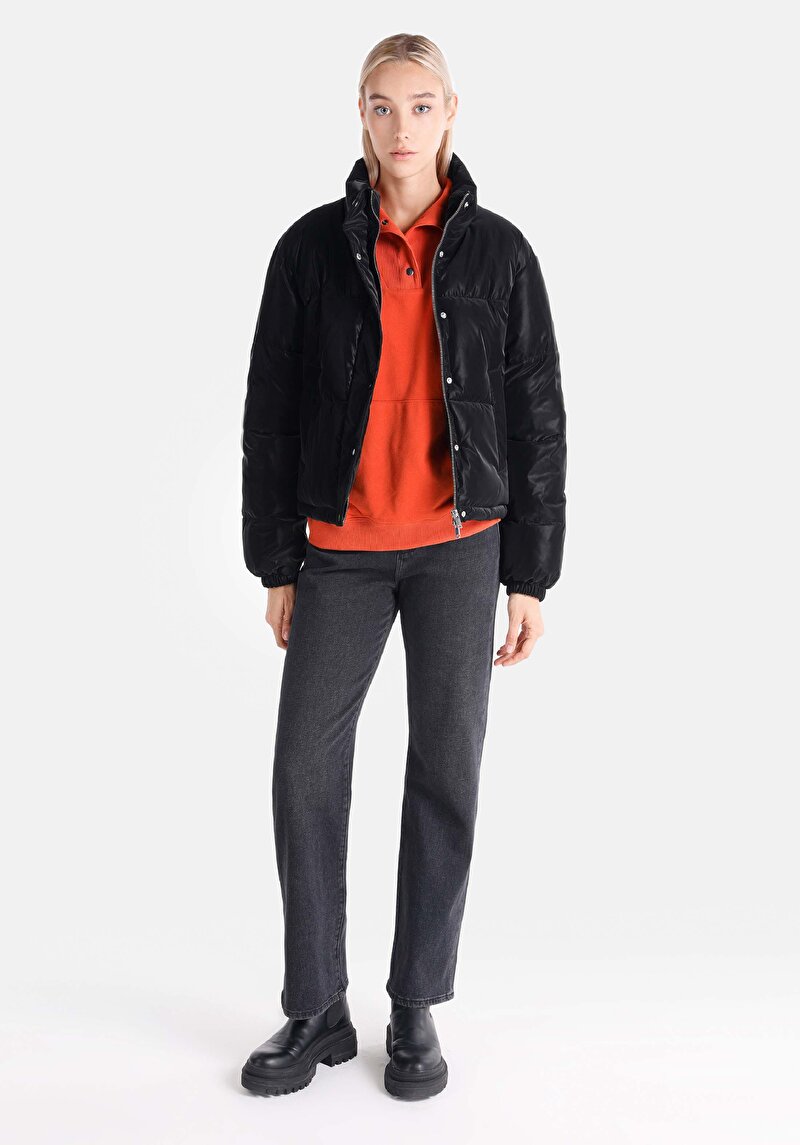 Imagine a Jacheta De Dama Negru Regular Fit Cl1065777