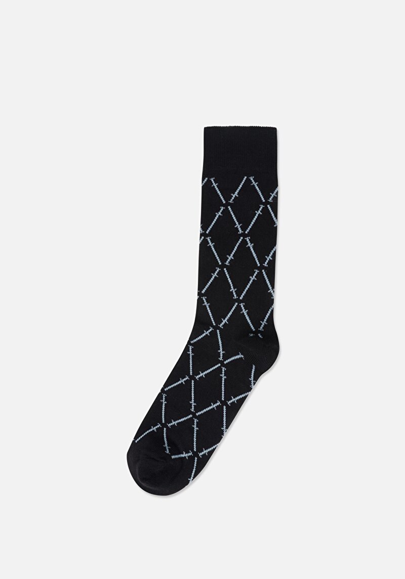 Imagine a Sosete De Barbati Negru Modern Fit  Cl1066057