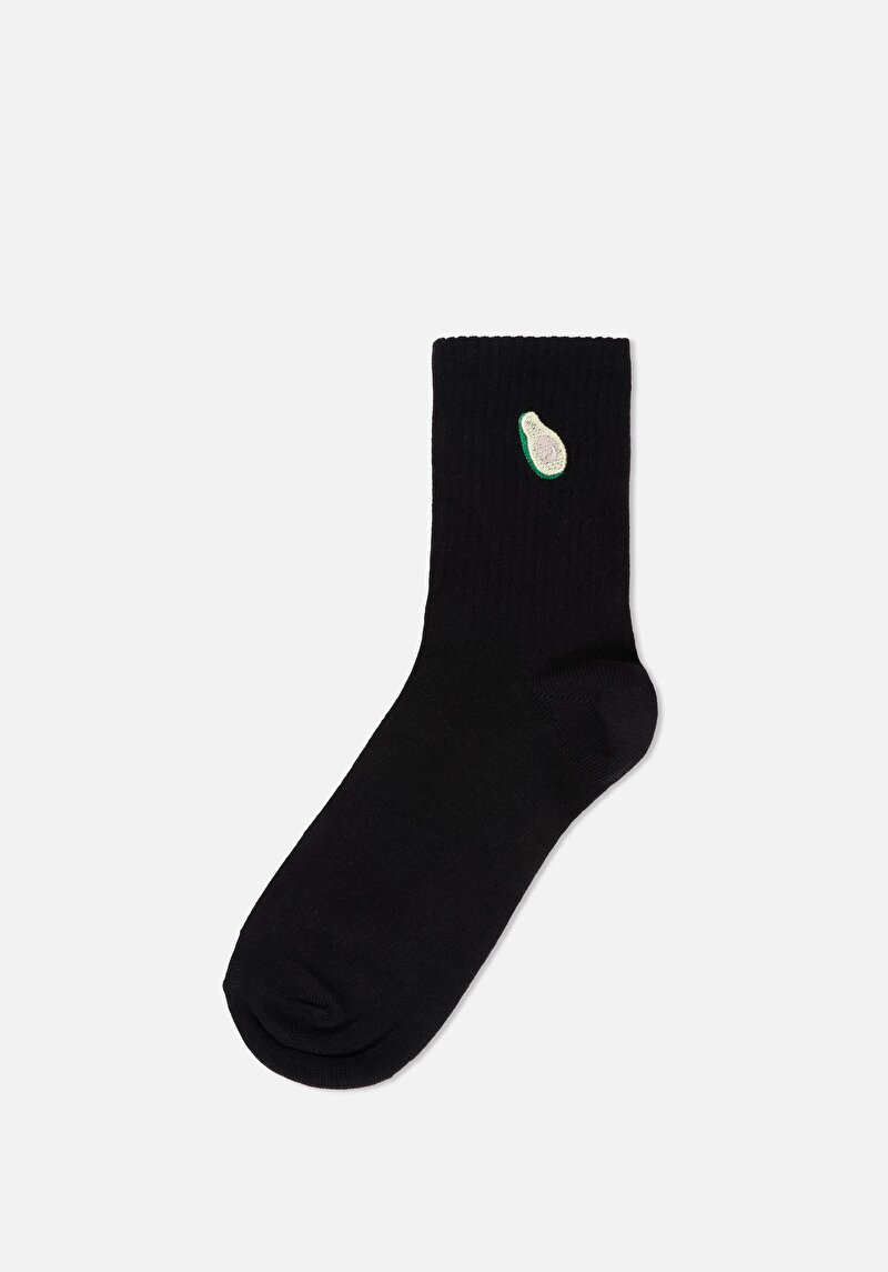 Imagine a Sosete De Dama Negru Modern Fit  Cl1066298