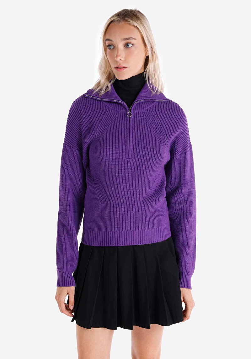 Imagine a Pulover De Dama Mov Regular Fit Cl1065262