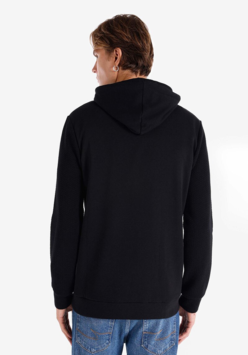 Afișați detalii pentru Tricou Cu Maneca Lunga De Barbati Negru   Cl1066047