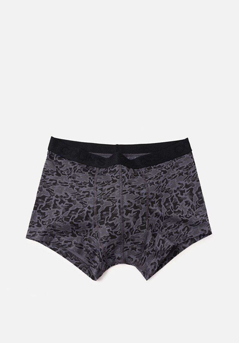 Imagine a Boxer Negru Pentru Bărbați Modern Fit