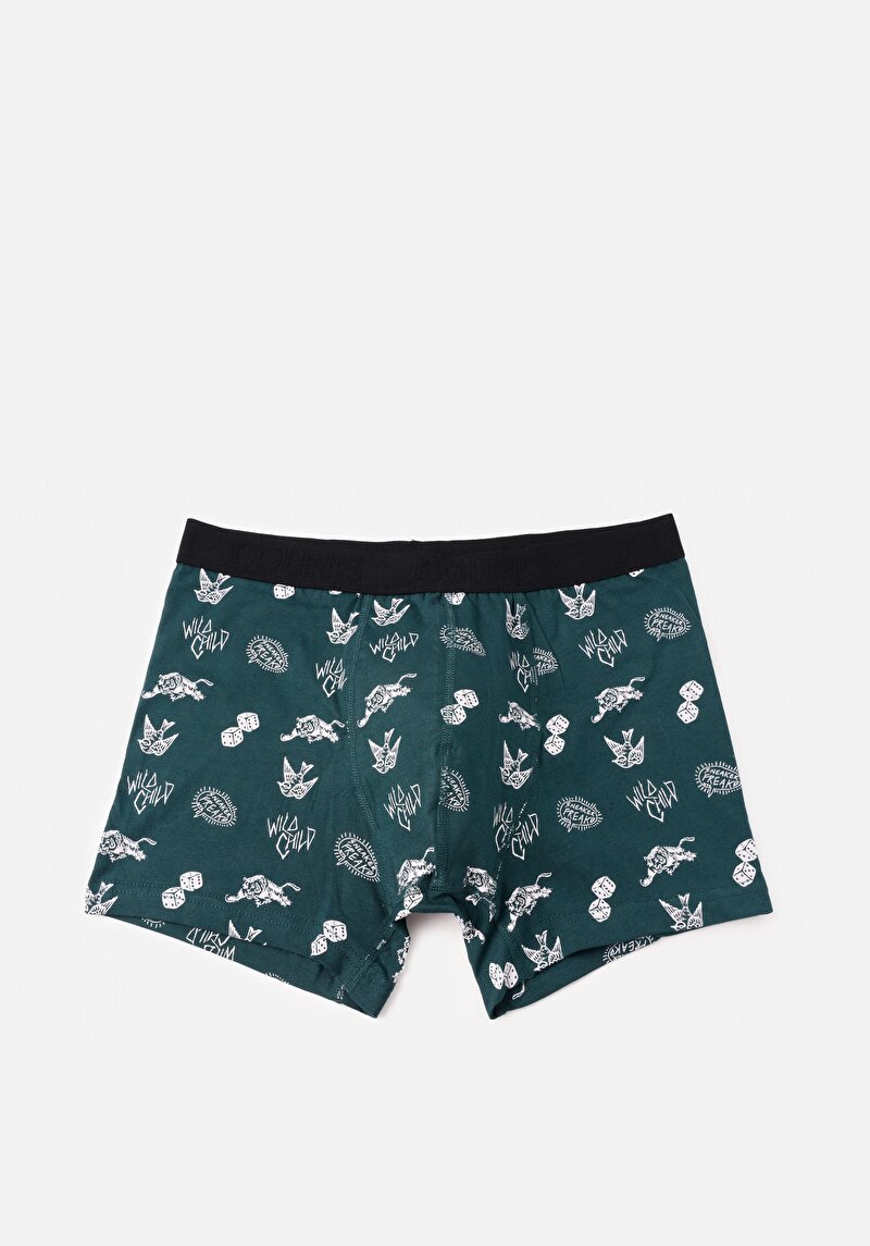 Imagine a Lenjerie Intima De Barbati Verde Modern Fit  Cl1066125