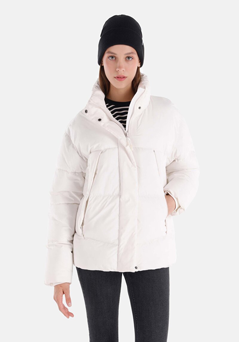 Imagine a Jacheta De Dama Alb Regular Fit Cl1065775