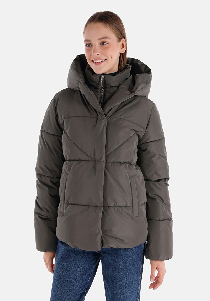 Imagine a Jacheta De Dama Verde Regular Fit Cl1065788