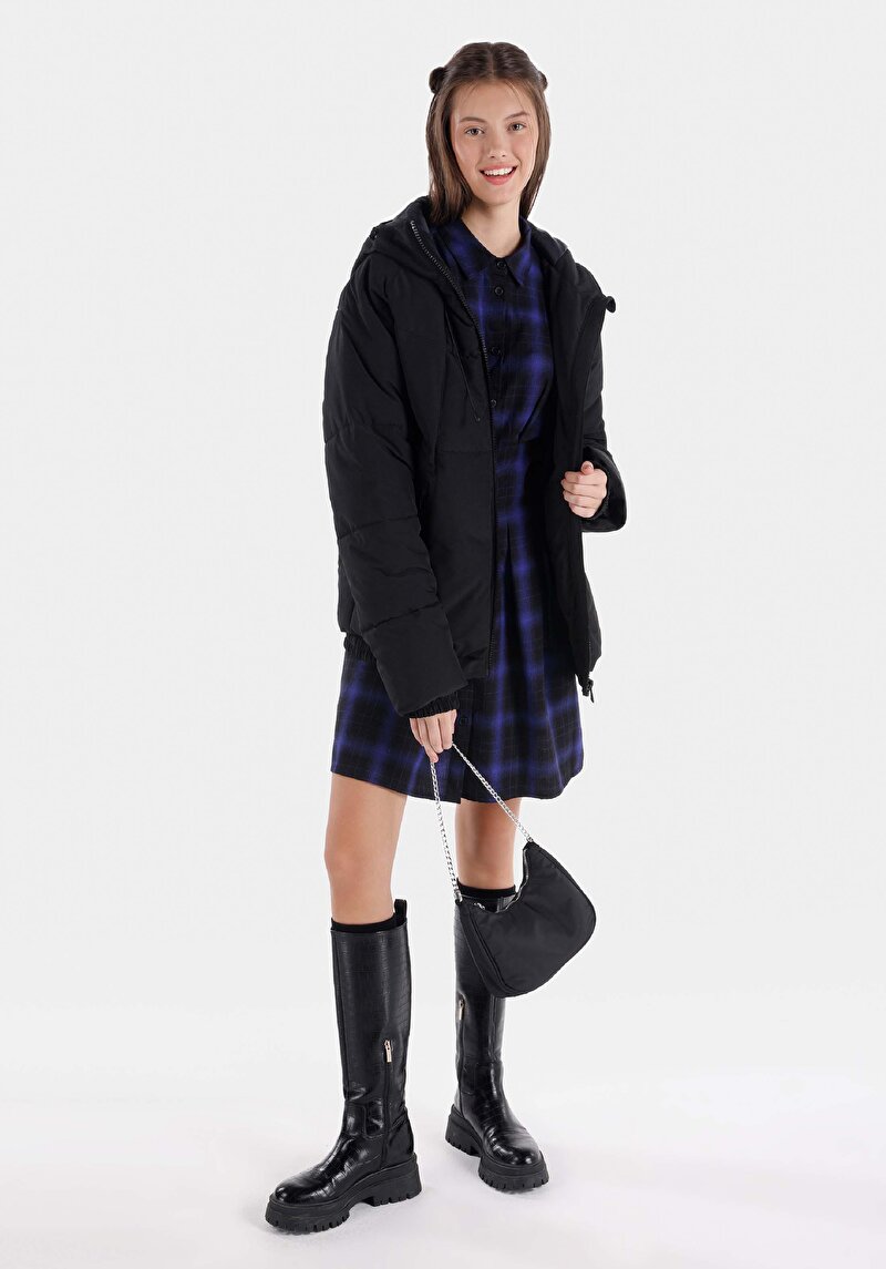 Imagine a Jacheta De Dama Negru Regular Fit Cl1065776